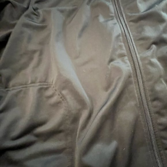 🛍️2 for $25 Sale🛍️ Starter Jacket Men's Size 3XL Black Grey stripes Zip‎ Up - Picture 12 of 15